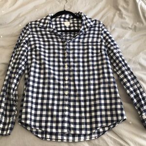 JCREW - Plaid Button Up